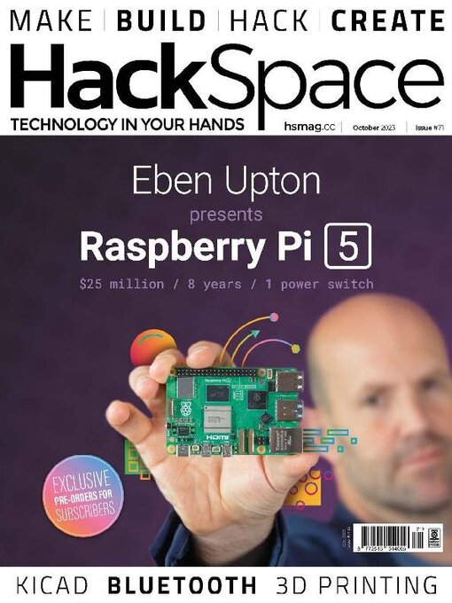 Title details for HackSpace by Raspberry Pi - Available